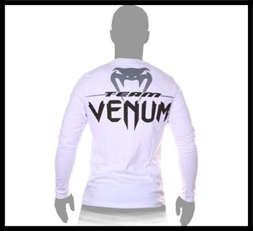 Venum -  - Pro Team - Long Sleeves - Tee Ice by Venum