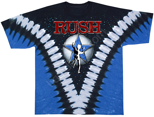  Liquid Blue - Starman - Rush Tie-Dye T-Shirt