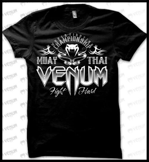 Venum - Футболка - Muay Thai Champion - Tshirt - Black