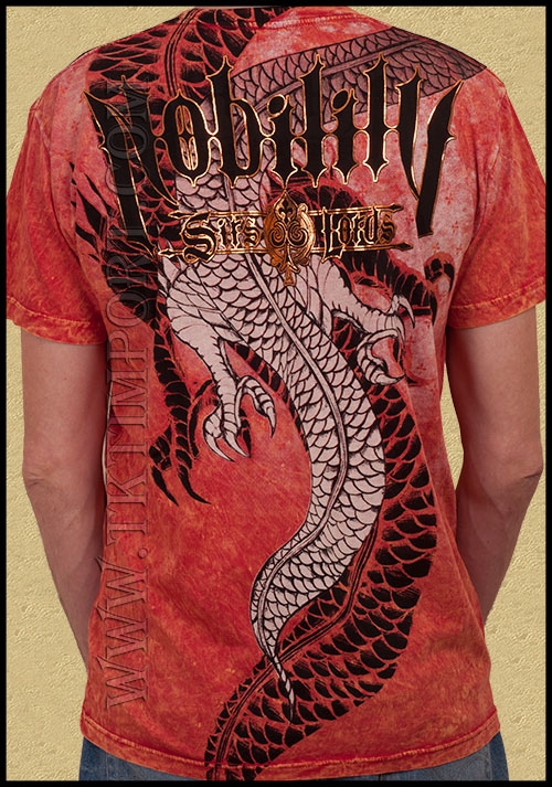  - Nobility by Xzavier - Dragon Wrap - Red Crinkle Wash