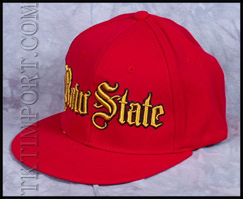 Кепка Raw State Yellow Logo Red