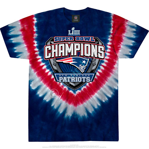  Liquid Blue - New England Patriots Super Bowl LIII Champions