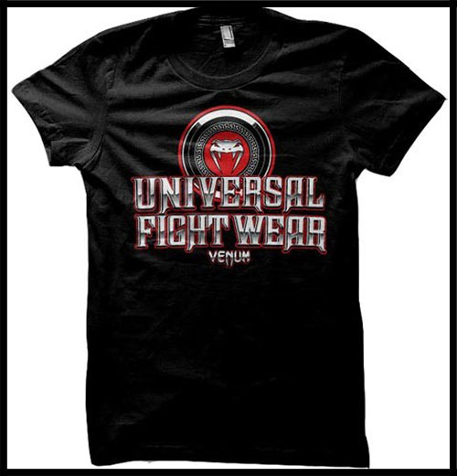 Venum -  - Universal - Tshirt - Black