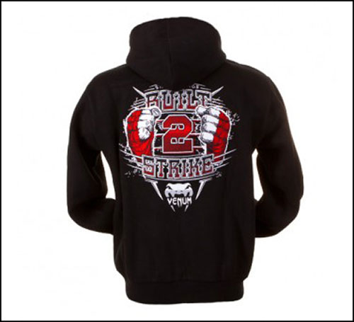Venum - Толстовка - Built2Strike 2.0 - Hoody - Black