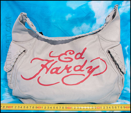 Ed Hardy - Коллекция ВЕСНА 2012 - Сумка женская - Yvette - Hobo - Grey