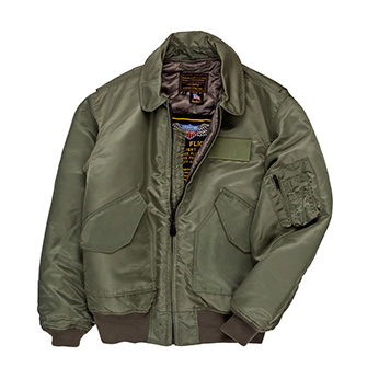 CWU-55P in Sage (Cold Weather Pilots Jacket)