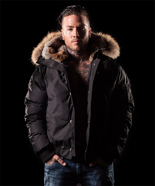 Arctic North - Куртка Мужская - Пуховик - Saint Sauveur - AN371M - Black