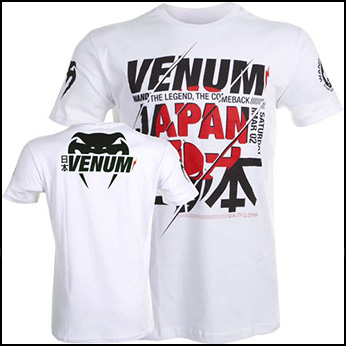 Venum - Футболка - WANDS RETURN JAPAN UFC WALKOUT - WHITE