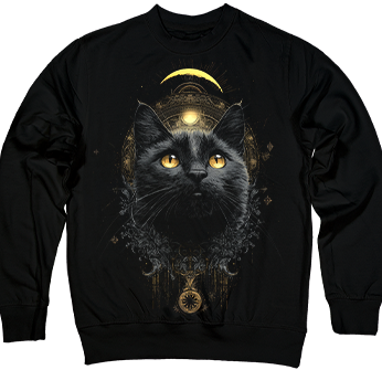 Mystic Black Cat