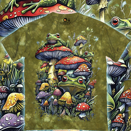 Жаби Серед Грибів