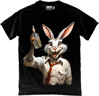 Drunk Rabbit in Black