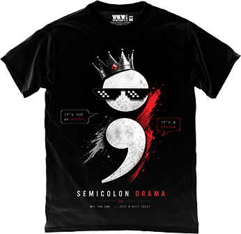 Semicolon Drama: король синтаксису