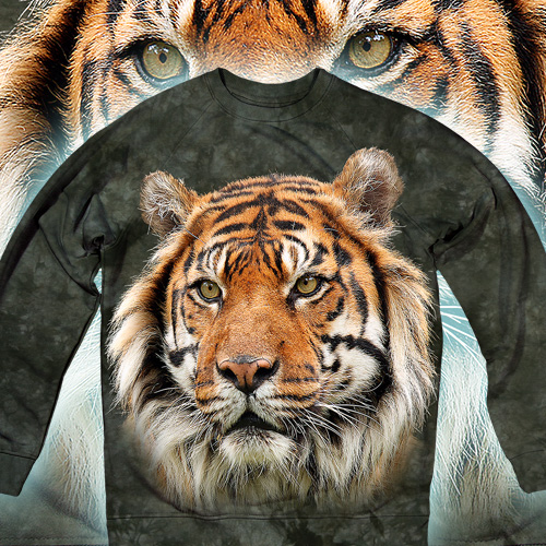 Толстовка - Big Tiger Face