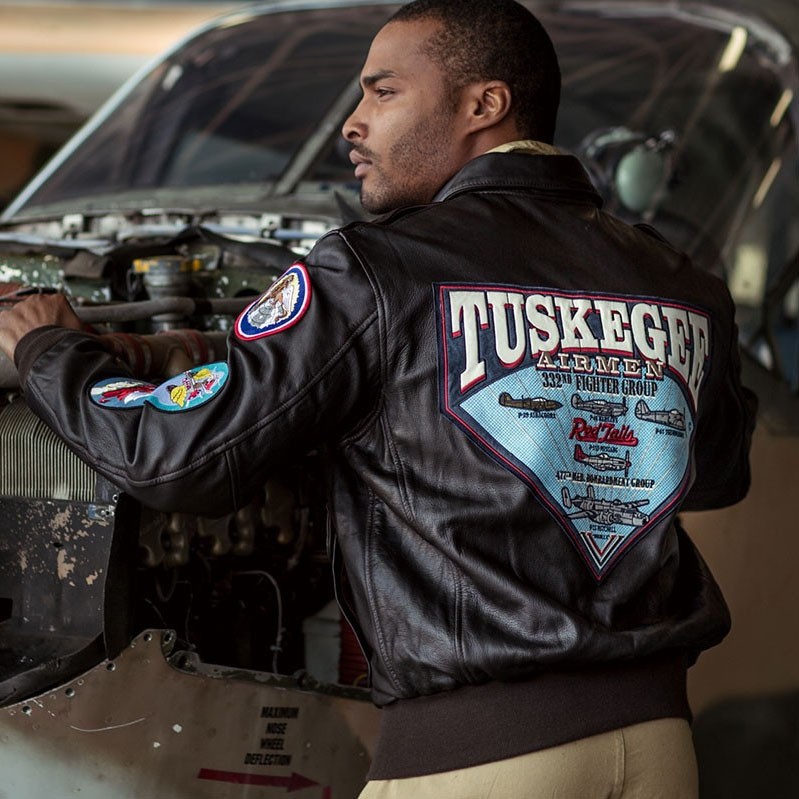 Куртка мужская Tuskegee Airmen A-2 Cockpit USA