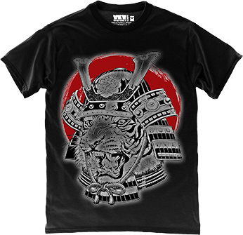 Tiger Samurai in Black