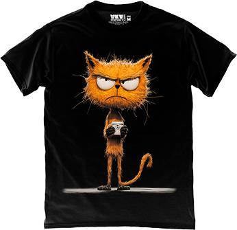 Розпатланий Кіт з Кавою