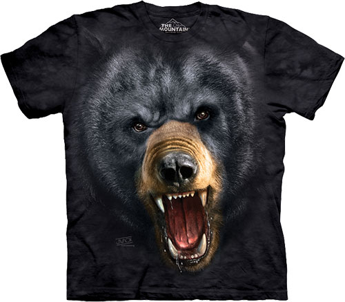 Футболка The Mountain - Aggressive Nature Black Bear