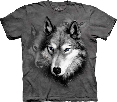 Футболка The Mountain - Wolf Portrait - Волк