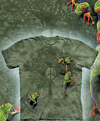 Футболка The Mountain - Peace Tree Frog