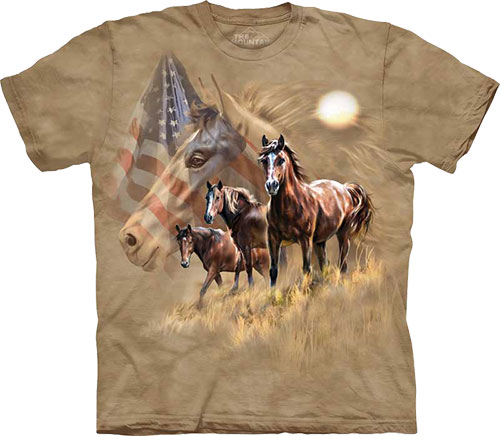 Футболка The Mountain - Patriot Horses - 2012