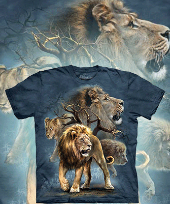 Футболка The Mountain - Lion Collage