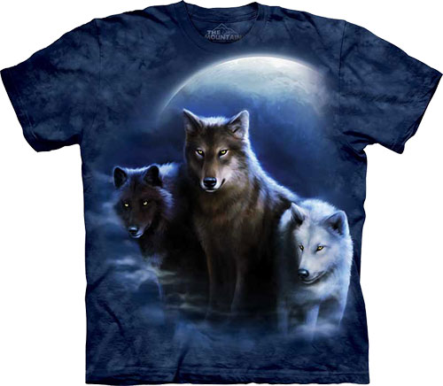 Футболка The Mountain - Three Wolf Night - Волк