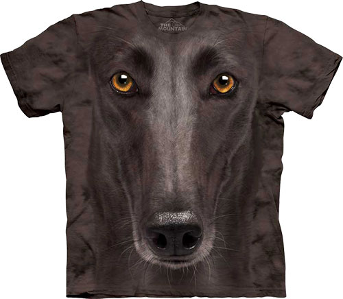 Футболка The Mountain - Black Greyhound Face