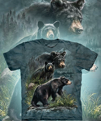 Футболка The Mountain - Three Black Bears