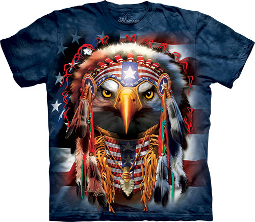 Футболка The Mountain - Native Patriot Eagle