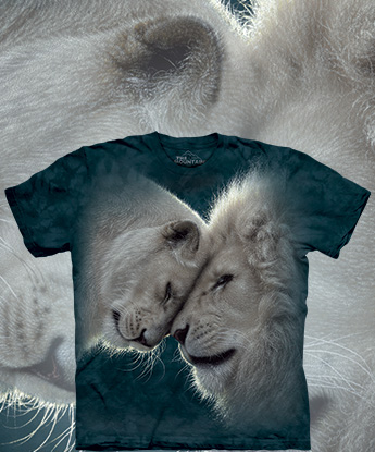 Футболка The Mountain - White Lions Love