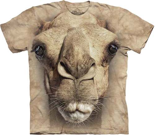 Футболка The Mountain - Big Face Camel