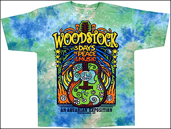 Футболка Liquid Blue - Woodstock Music Festival