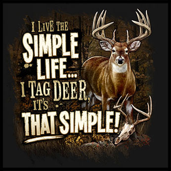 Футболка Buck Wear - Simple Life Deer