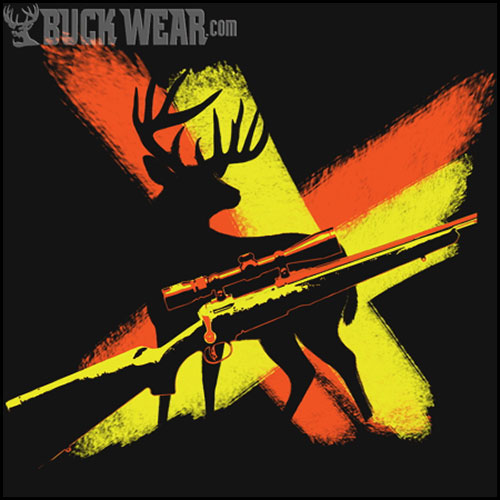 Футболка Buck Wear - Cross and Gun