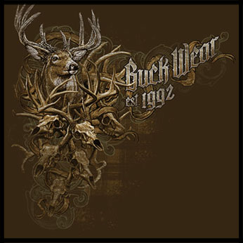 Толстовка - Buck Wear - BW Skull Pile