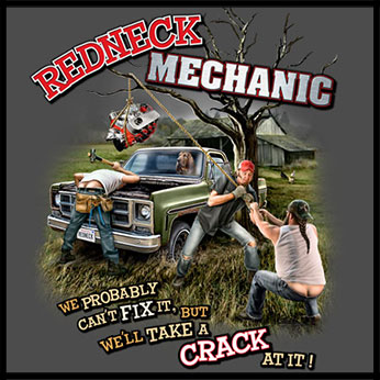 Футболка Buck Wear - Red Mechanic