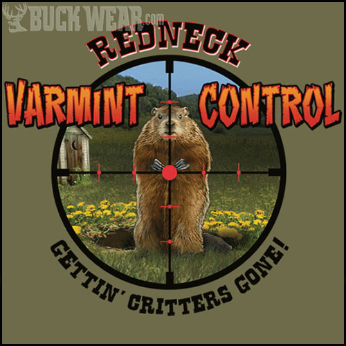Футболка Buck Wear - Red - Varmint Control