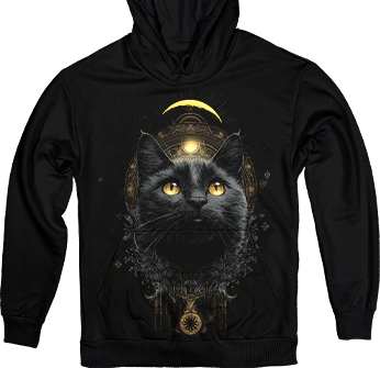 Mystic Black Cat