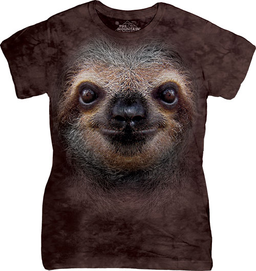 Футболка Женская The Mountain - Sloth Face