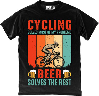 Cycling Beer in Black
