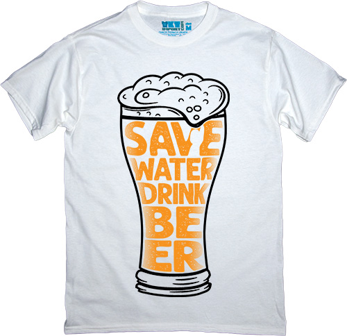 Футболка - Save Water Drink Beer