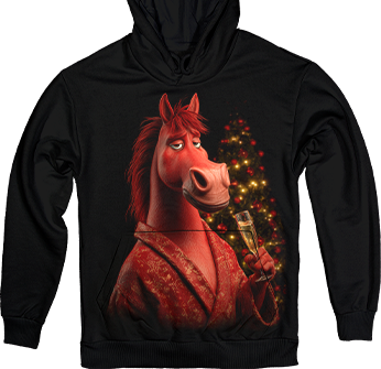 Кінь у халаті — святкує життя!