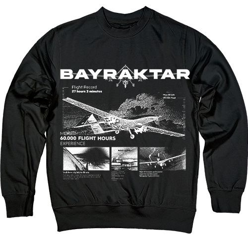 Свитшот - Bayraktar in Black