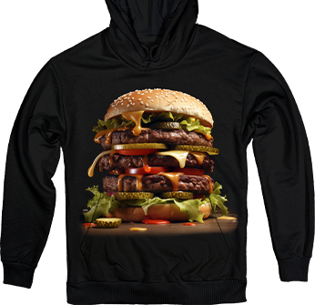 Burger in Black