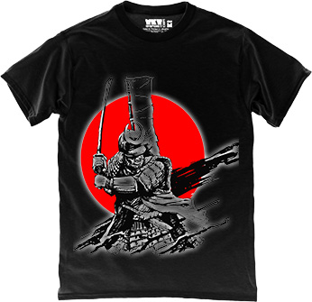 Футболка - Samurai Warrior in Black