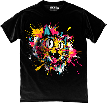 Яскравий кіт Splash