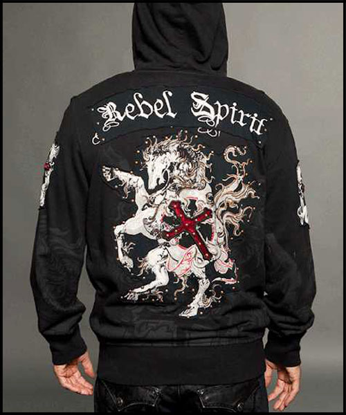 Rebel Spirit - Кенгурушка - FTZH121353 - BLACK