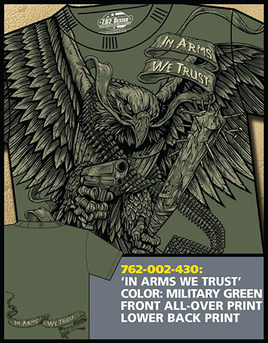Футболка 7.62 Design - In Arms We Trust - Green