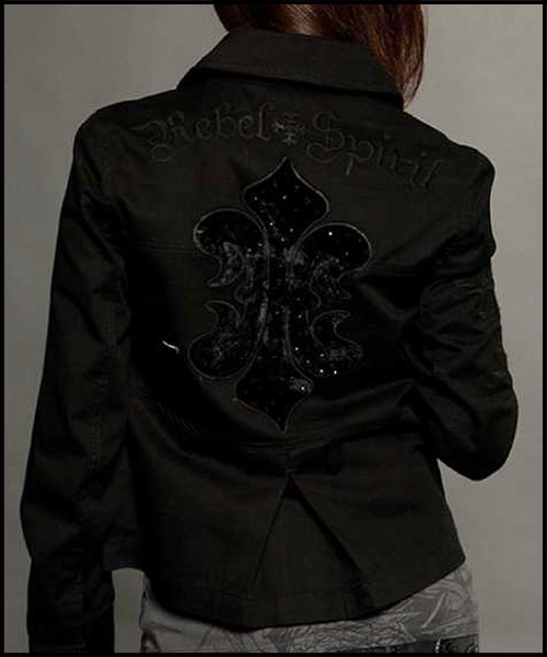 Rebel Spirit - Куртка женская - GJK120618 - BLACK