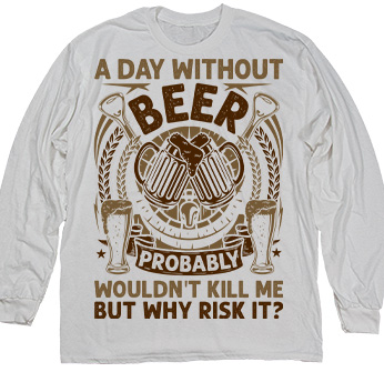 Лонгслив - A Day Without Beer